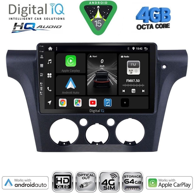 DIGITAL IQ BXK 19440_CPAA (10inc) MULTIMEDIA TABLET for MITSUBISHI OUTLANDER mod. 2020-2022