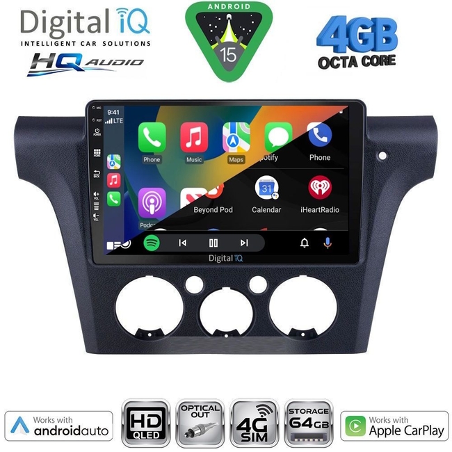 DIGITAL IQ BXK 19440_CPAA (10inc) MULTIMEDIA TABLET for MITSUBISHI OUTLANDER mod. 2020-2022
