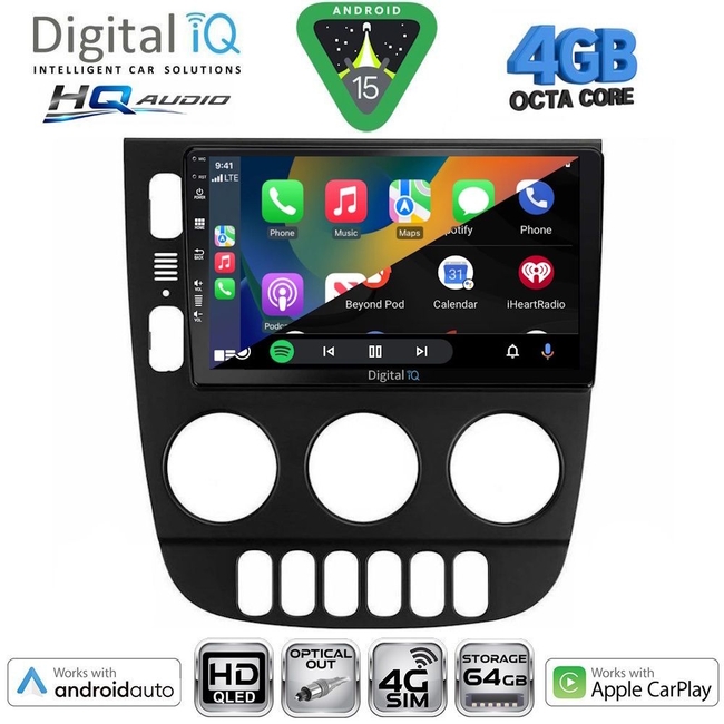 DIGITAL IQ BXK 19410_CPAA (10inc) MULTIMEDIA TABLET for MERCEDES E (W212) mod. 2012-2014 (NTG 4.5)