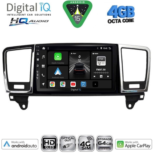 DIGITAL IQ BXK 19410_CPAA (10inc) MULTIMEDIA TABLET for MERCEDES E (W212) mod. 2012-2014 (NTG 4.5)