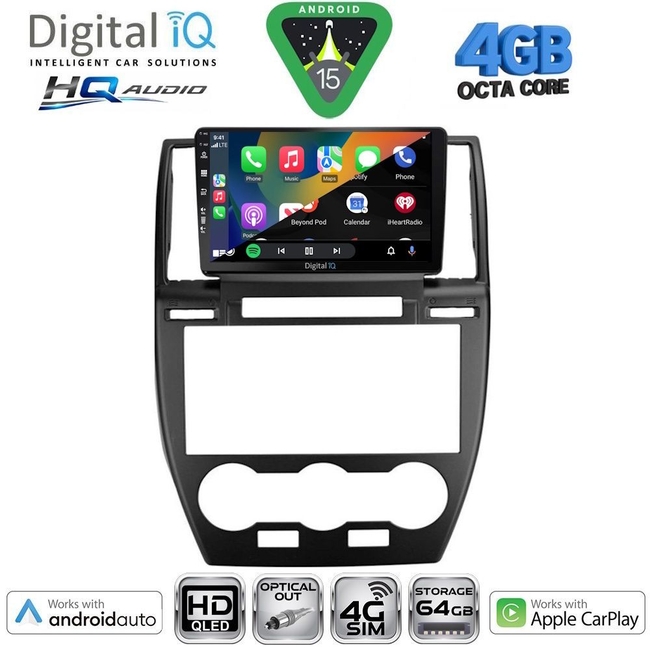 DIGITAL IQ BXK 19330_CPAA (9inc) MULTIMEDIA TABLET for FREELANDER 2 mod. 2006-2014