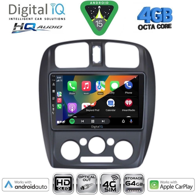 DIGITAL IQ BXK 19363_CPAA (9inc) MULTIMEDIA TABLET for MAZDA 323  mod. 1998-2004