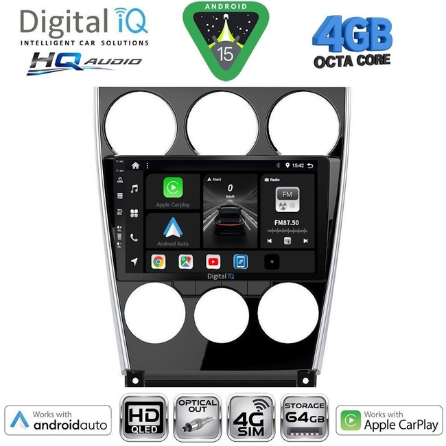 DIGITAL IQ BXK 19370_CPAA (9inc) MULTIMEDIA TABLET for MAZDA 5  mod. 2004-2010