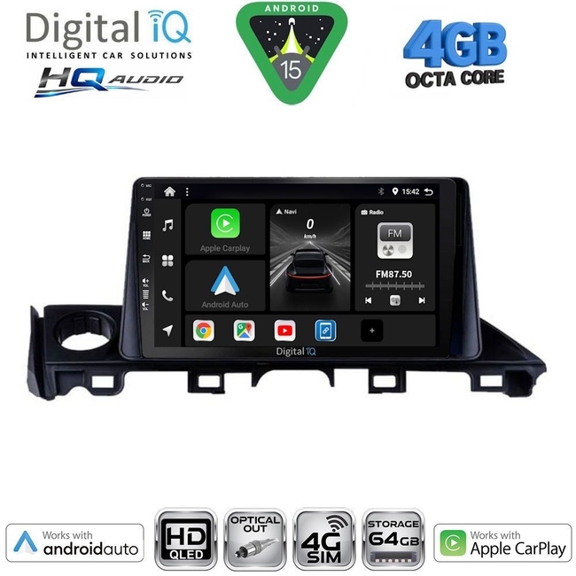 DIGITAL IQ BXK 19370_CPAA (9inc) MULTIMEDIA TABLET for MAZDA 5  mod. 2004-2010