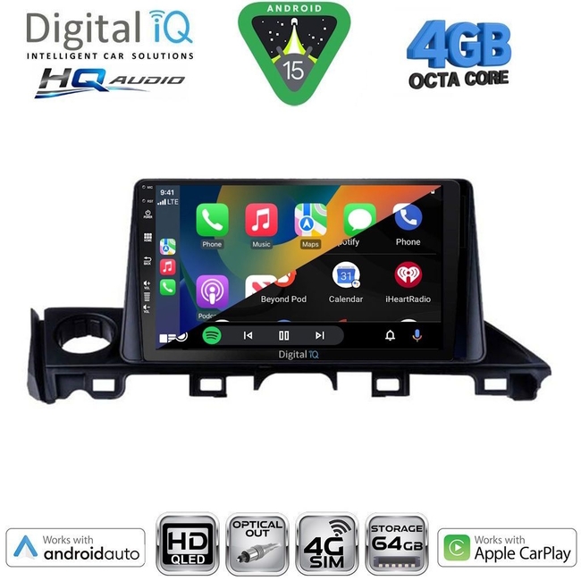 DIGITAL IQ BXK 19370_CPAA (9inc) MULTIMEDIA TABLET for MAZDA 5  mod. 2004-2010