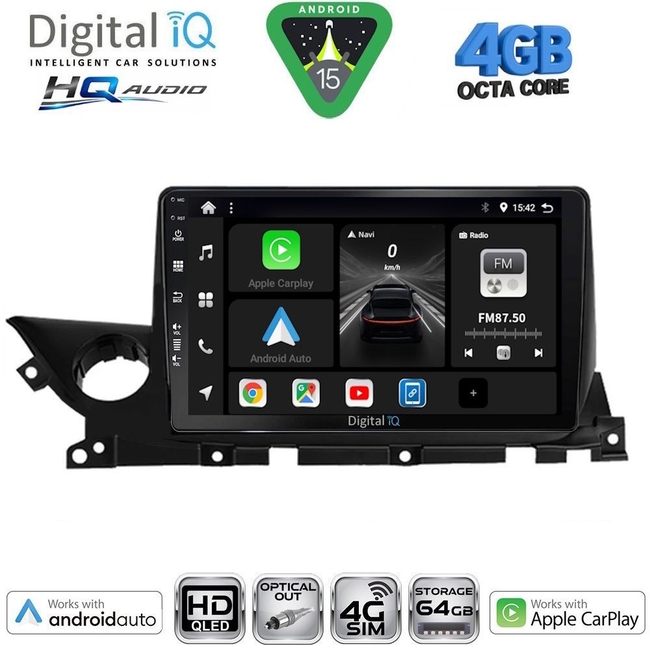 DIGITAL IQ BXK 19370_CPAA (9inc) MULTIMEDIA TABLET for MAZDA 5  mod. 2004-2010