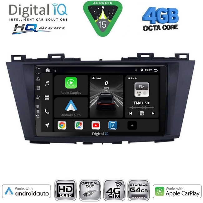 DIGITAL IQ BXK 19370_CPAA (9inc) MULTIMEDIA TABLET for MAZDA 5  mod. 2004-2010