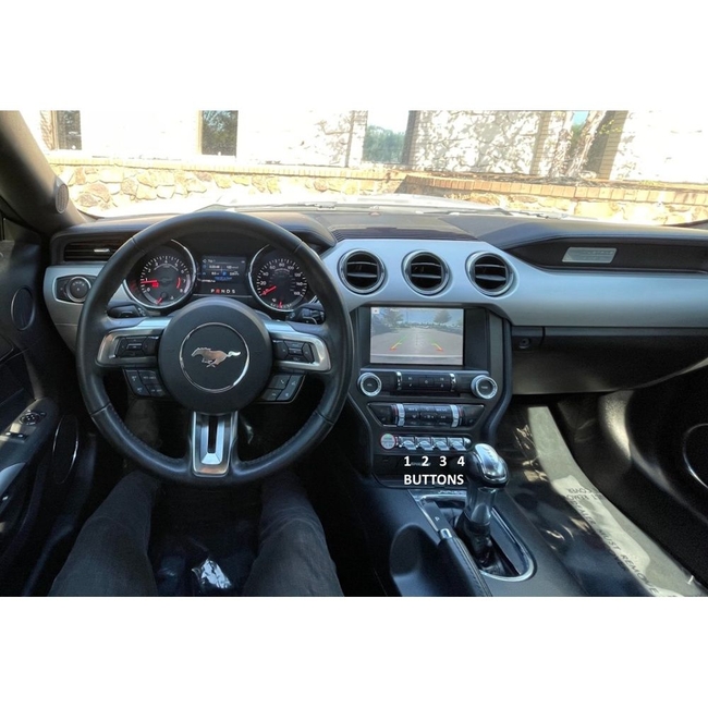 DIGITAL IQ BXF 7166_CPAA 4BUT (9inc) MULTIMEDIA TABLET for FORD MUSTANG mod. 2015-2020