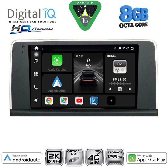 DIGITAL IQ BXK 20059_CPAA (9inc) (CIC) MULTIMEDIA TABLET for BMW X3 (F25) mod. 2011-2013