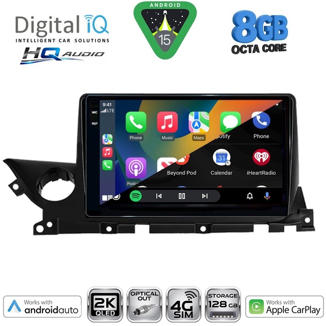 DIGITAL IQ BXK 20379B_CPAA (9inc) MULTIMEDIA TABLET for MAZDA 6 mod. 2021-2026