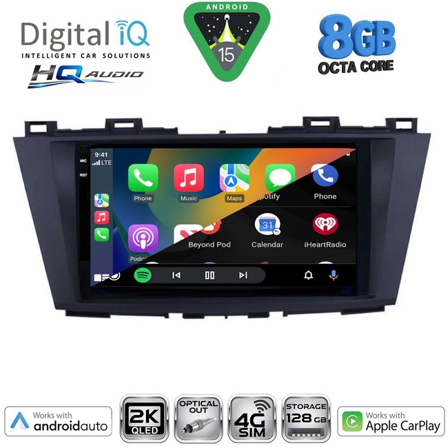DIGITAL IQ BXK 20371_CPAA (9inc) MULTIMEDIA TABLET for MAZDA 5 mod. 2011-2020