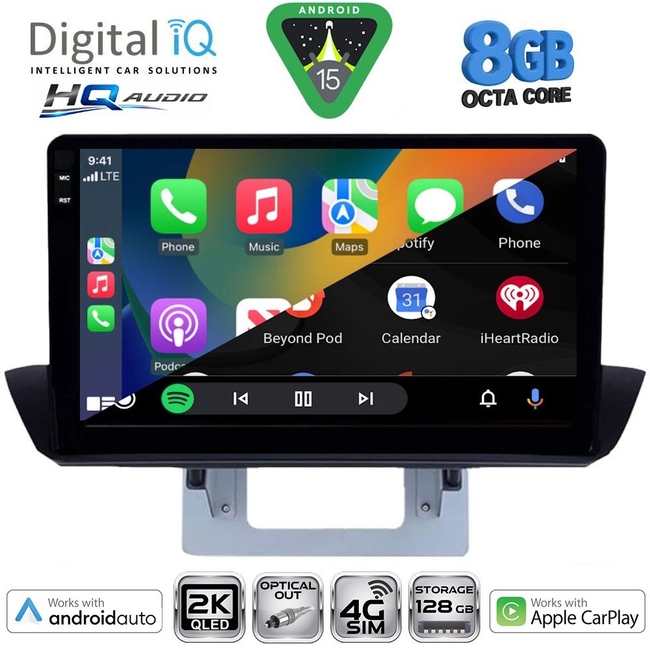 DIGITAL IQ BXK 20364_CPAA DASH (9inc) MULTIMEDIA TABLET for MAZDA BT50 mod. 2012-2019