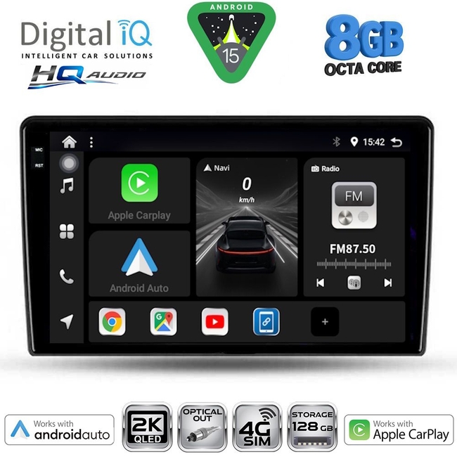 DIGITAL IQ BXK 20300_CPAA (9inc) MULTIMEDIA TABLET for KIA CEED  mod. 2006-2009