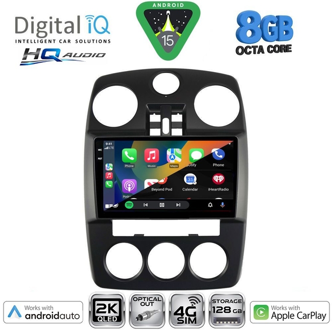 DIGITAL IQ BXK 20287_CPAA (9inc) MULTIMEDIA for CHRYSLER PT CRUISER mod. 2005-2010