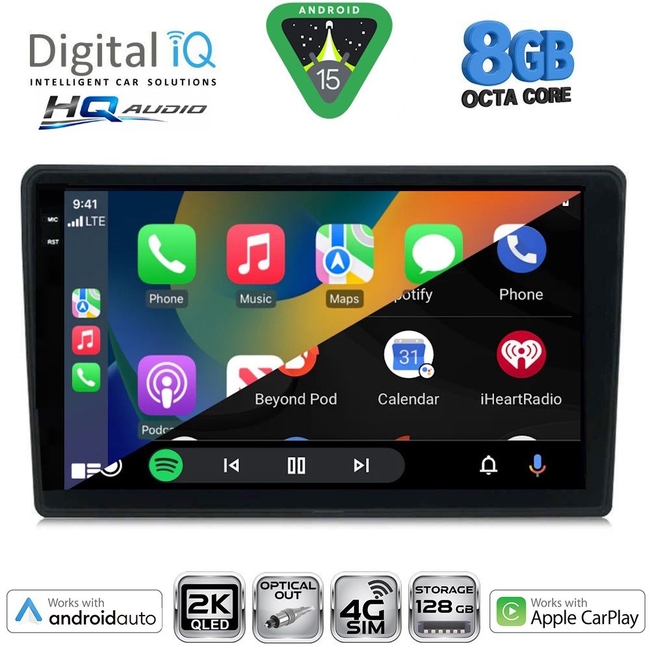 DIGITAL IQ BXK 20200_CPAA (9inc) MULTIMEDIA TABLET for HRV mod. 1998-2005