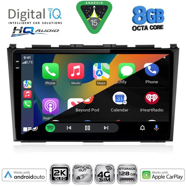 DIGITAL IQ BXK 20197_CPAA (9inc) MULTIMEDIA TABLET for HONDA CRV mod. 2006-2012