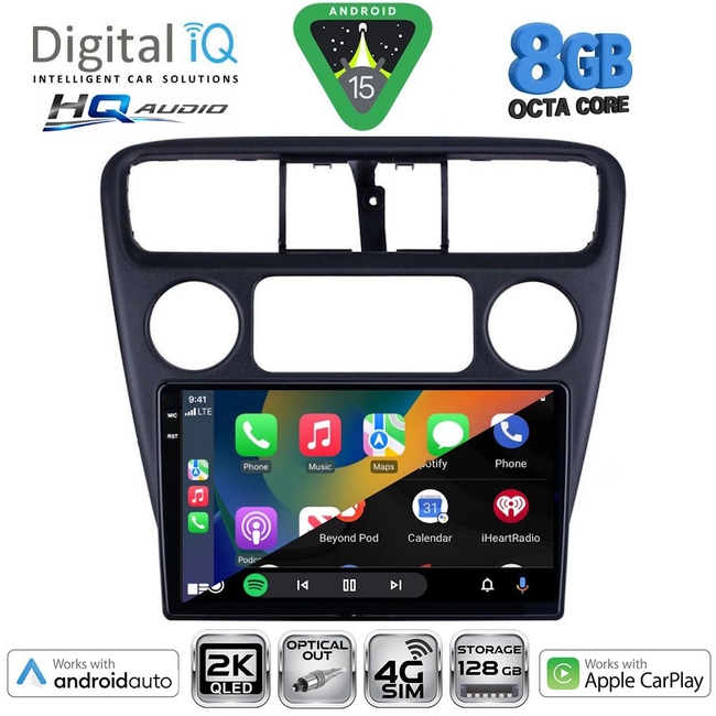 DIGITAL IQ BXK 20181_CPAA (9inc) MULTIMEDIA TABLET for HONDA ACCORD COUPE mod. 1998-2004
