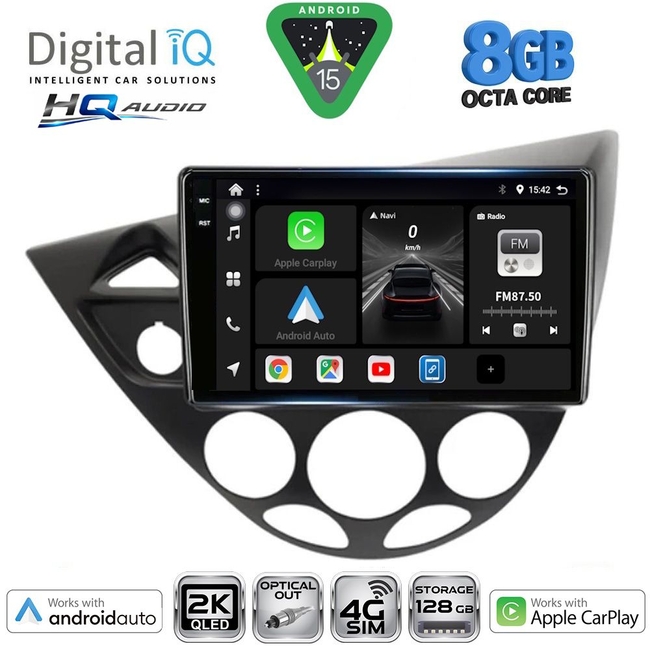 DIGITAL IQ BXK 20169_CPAA  (9inc) MULTIMEDIA TABLET for FORD FOCUS mod. 1998-2004