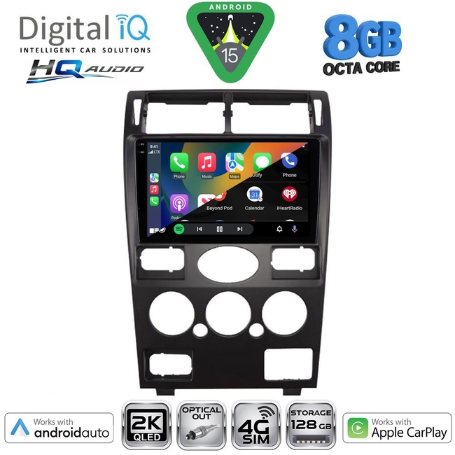 DIGITAL IQ BXK 20161B_CPAA (9inc) MULTIMEDIA TABLET for FORD MONDEO mod. 2003-2006