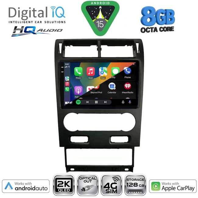 DIGITAL IQ BXK 20161A_CPAA (9inc) MULTIMEDIA TABLET for FORD MONDEO mod. 2003-2006