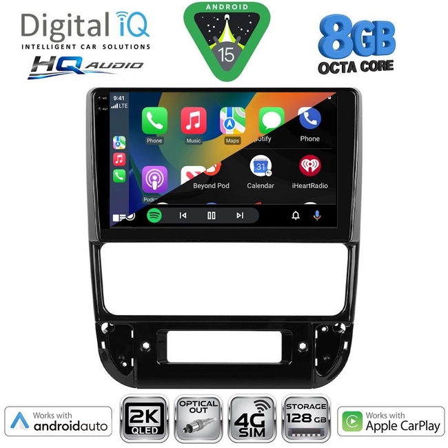 DIGITAL IQ BXK 20516_CPAA (9inc) MULTIMEDIA TABLET for PEUGEOT 406 mod. 1998-2004