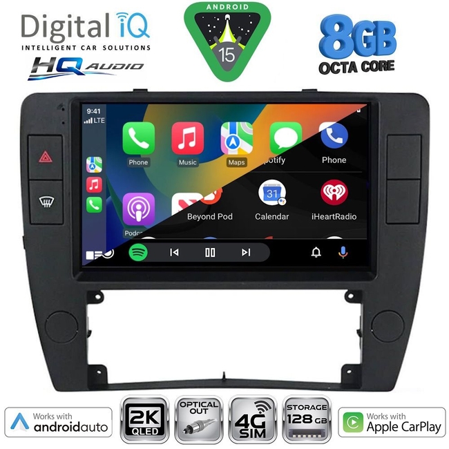 DIGITAL IQ BXK 20749_CPAA  (9inc) MULTIMEDIA TABLET for VW PASSAT mod. 2000-2005