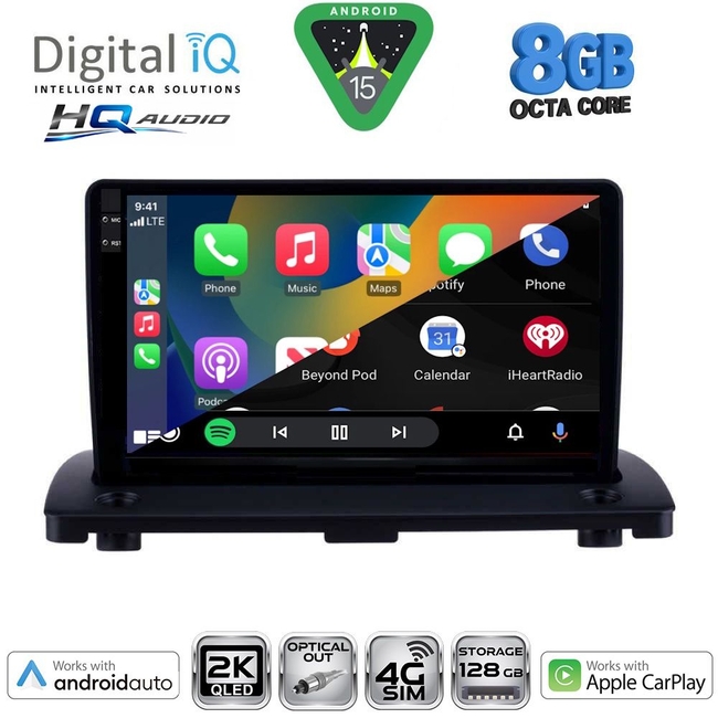 DIGITAL IQ BXK 20789_CPAA (9inc) MULTIMEDIA TABLET for VOLVO XC90 mod. 2002-2014