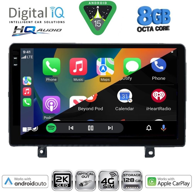DIGITAL IQ BXK 20485_CPAA (9inc) MULTIMEDIA TABLET for OPEL ASTRA H mod.2004-2010