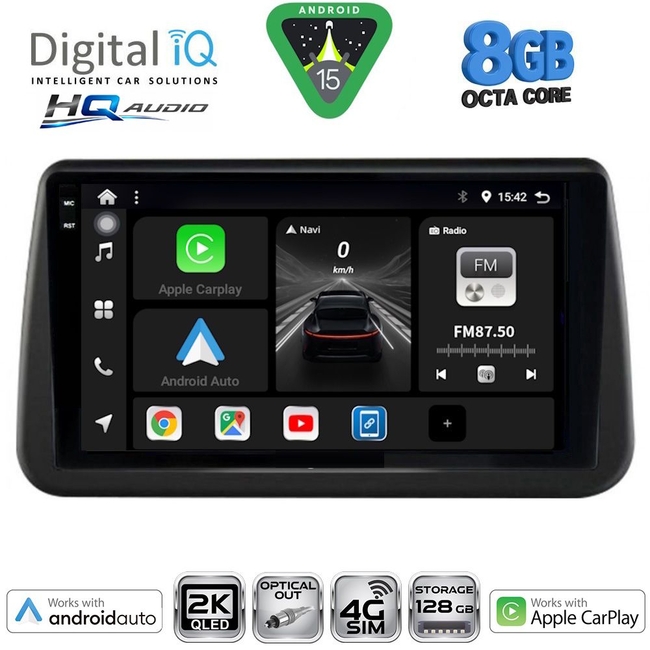 DIGITAL IQ BXK 20494_CPAA (9inc) MULTIMEDIA TABLET for OPEL MERIVA mod. 2010-2017