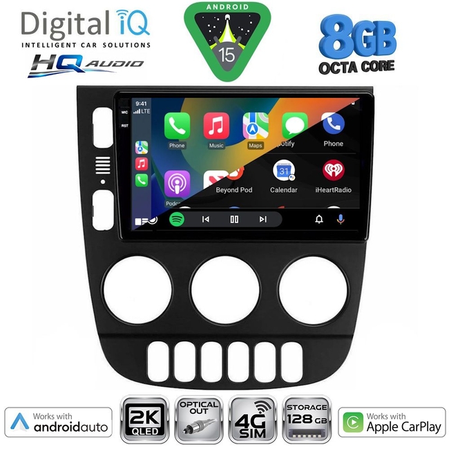 DIGITAL IQ BXK 20413_CPAA (9inc) MULTIMEDIA TABLET for MERCEDES ML (W163) mod. 2002-2005