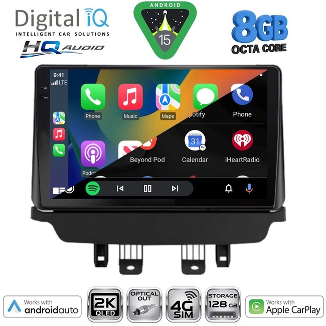 DIGITAL IQ BXK 20384_CPAA (9inc) MULTIMEDIA TABLET for MAZDA CX3 mod. 2014-2023