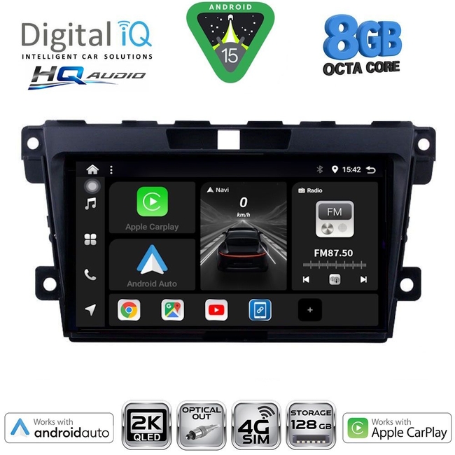 DIGITAL IQ BXK 20389_CPAA (9inc) MULTIMEDIA TABLET for MAZDA CX7  mod. 2006-2012