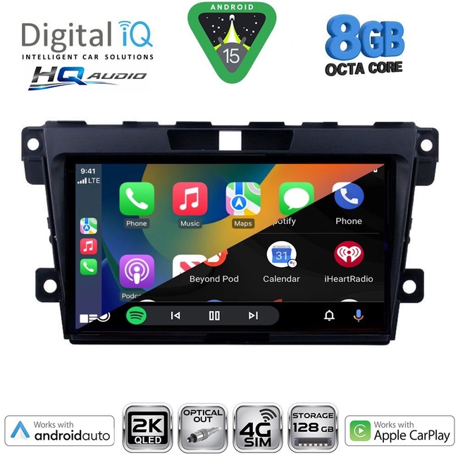 DIGITAL IQ BXK 20389_CPAA (9inc) MULTIMEDIA TABLET for MAZDA CX7  mod. 2006-2012