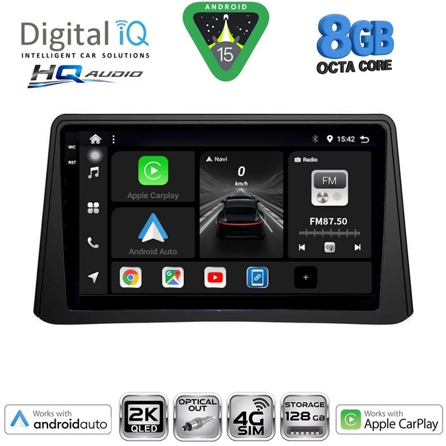 DIGITAL IQ BXK 20496_CPAA (9inc) MULTIMEDIA TABLET for OPEL MOKKA mod. 2012-2015