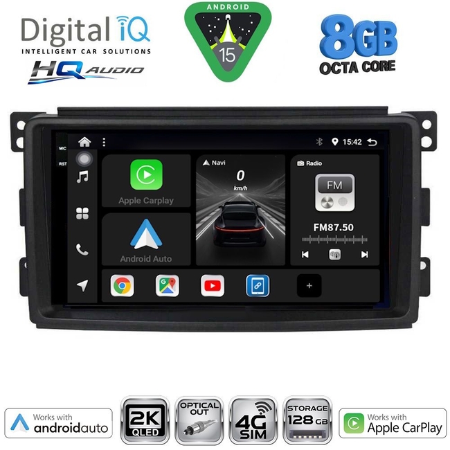 DIGITAL IQ BXK 20621_CPAA (9inc) MULTIMEDIA TABLET for SMART mod. 2007-2010