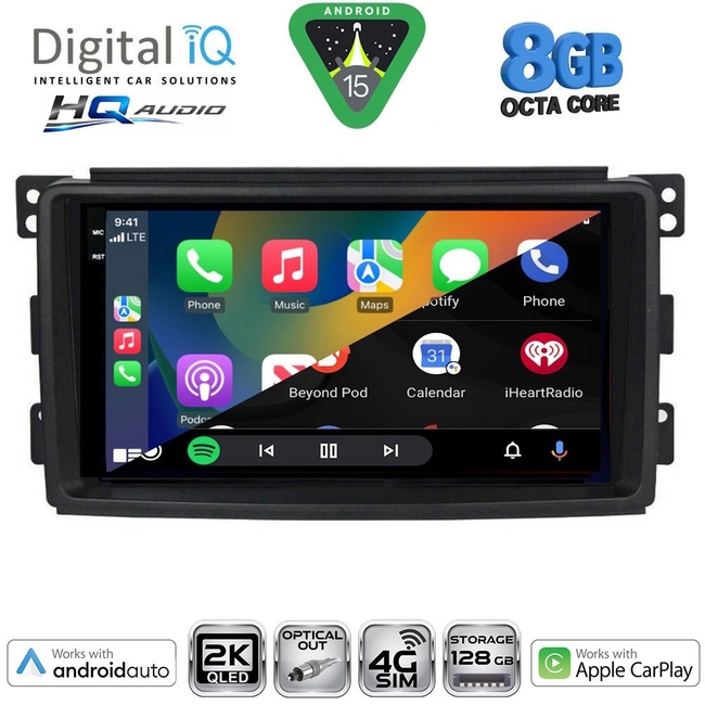 DIGITAL IQ BXK 20621_CPAA (9inc) MULTIMEDIA TABLET for SMART mod. 2007-2010