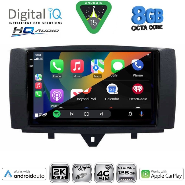DIGITAL IQ BXK 20622_CPAA (9inc) MULTIMEDIA TABLET for SMART (451) mod. 2010-2015