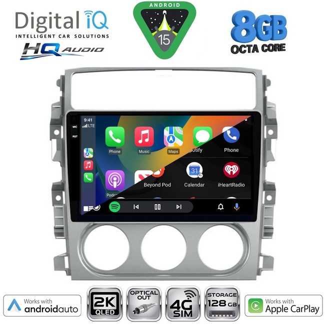 DIGITAL IQ BXK 20681_CPAA (9inc) MULTIMEDIA TABLET for SUZUKI LIANA mod. 2001-2007