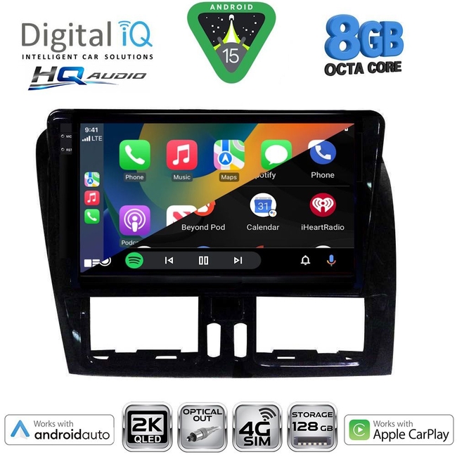 DIGITAL IQ BXK 20787_CPAA (9inc) MULTIMEDIA TABLET for VOLVO XC60 mod. 2009-2017