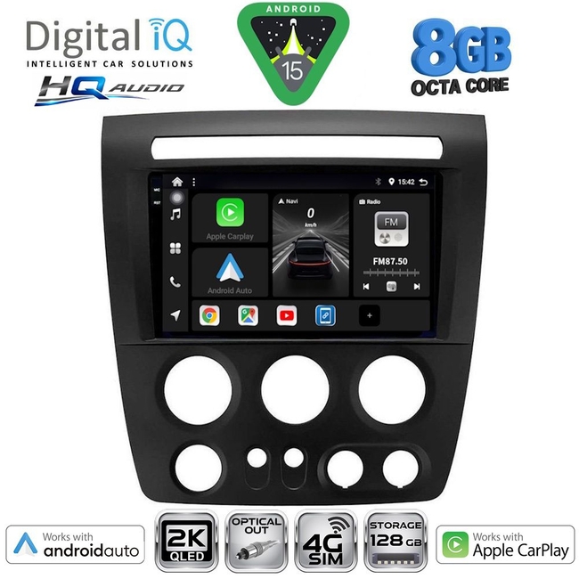 DIGITAL IQ BXK 20218_CPAA (9inc) MULTIMEDIA TABLET for HUMMER H3 mod. 2005-2009