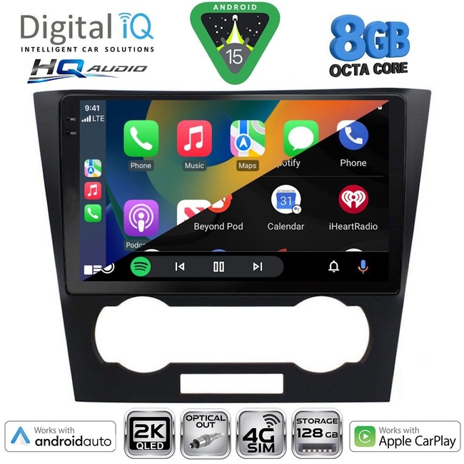 DIGITAL IQ BXK 20073_CPAA (9inc) MULTIMEDIA TABLET for CHEVROLET EPICA mod. 2006-2011
