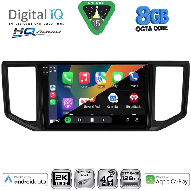 DIGITAL IQ BXK 20753_CPAA (10inc) MULTIMEDIA TABLET for VW CRAFTER mod. 2017-2026