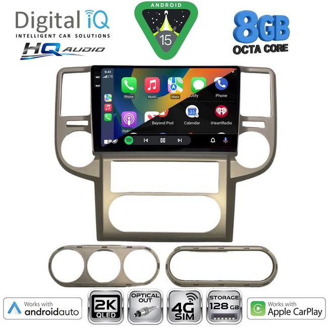 DIGITAL IQ BXK 20475_CPAA (10inc) MULTIMEDIA TABLET for NISSAN XTRAIL mod. 2004-2007