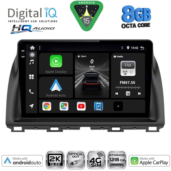 DIGITAL IQ BXK 20380_CPAA (10inc) MULTIMEDIA TABLET for MAZDA  CX5 mod. 2013-2017