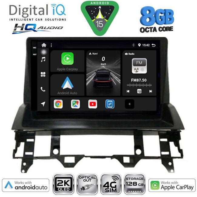 DIGITAL IQ BXK 20376_CPAA DASH (10inc) MULTIMEDIA TABLET for MAZDA 6 mod. 2002-2008