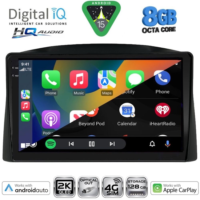 DIGITAL IQ BXK 20271_CPAA (10inc) MULTIMEDIA TABLET for JEEP GRAND CHEROKEE mod. 2005-2007 with Original Navi