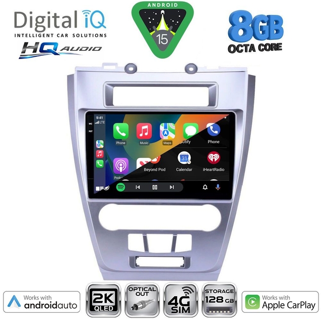 DIGITAL IQ BXK 20159_CPAA (10inc) MULTIMEDIA TABLET for FORD FUSION mod. 2012-2017