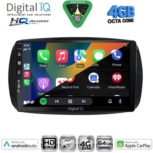 DIGITAL IQ BXK 19623_CPAA (9inc) MULTIMEDIA TABLET SMART mod. 2016-2024