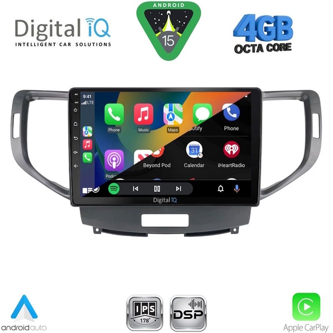 DIGITAL IQ RSG 6183_CPA (9inc) MULTIMEDIA TABLET for HONDA ACCORD mod. 2008-2013