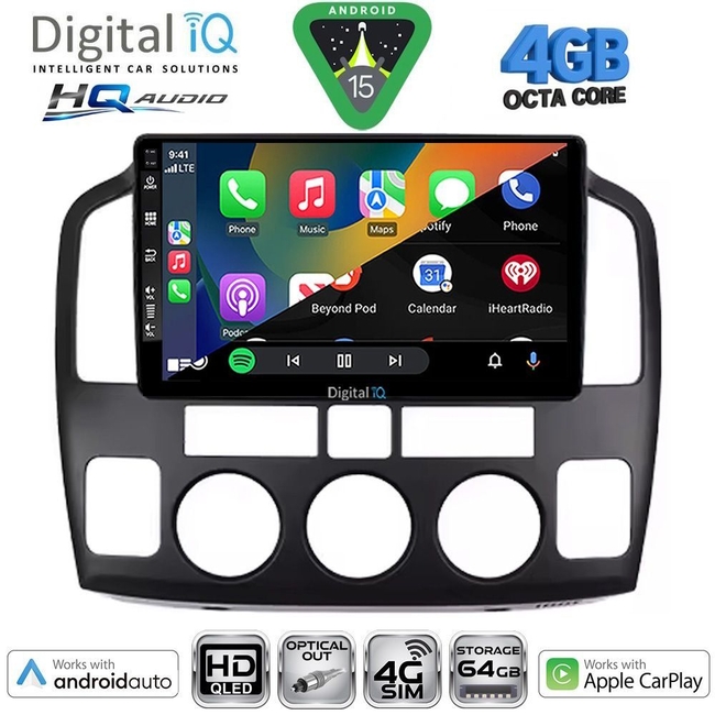 DIGITAL IQ BXK 19694_CPAA (9inc) MULTIMEDIA TABLET for SUZUKI VITARA mod. 2000-2005